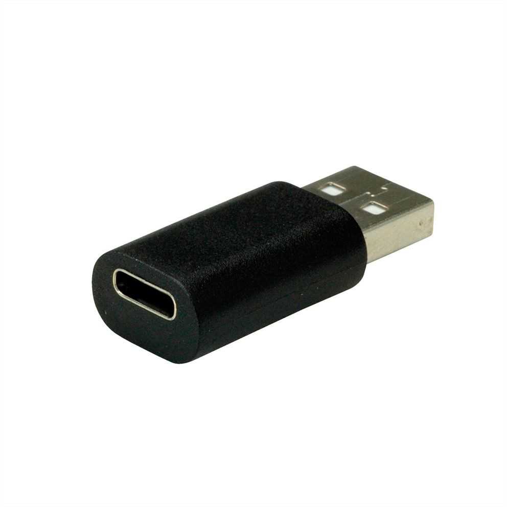 Value Adapteris USB Delock USB-A - USB-C Juodas (12.99.2995)