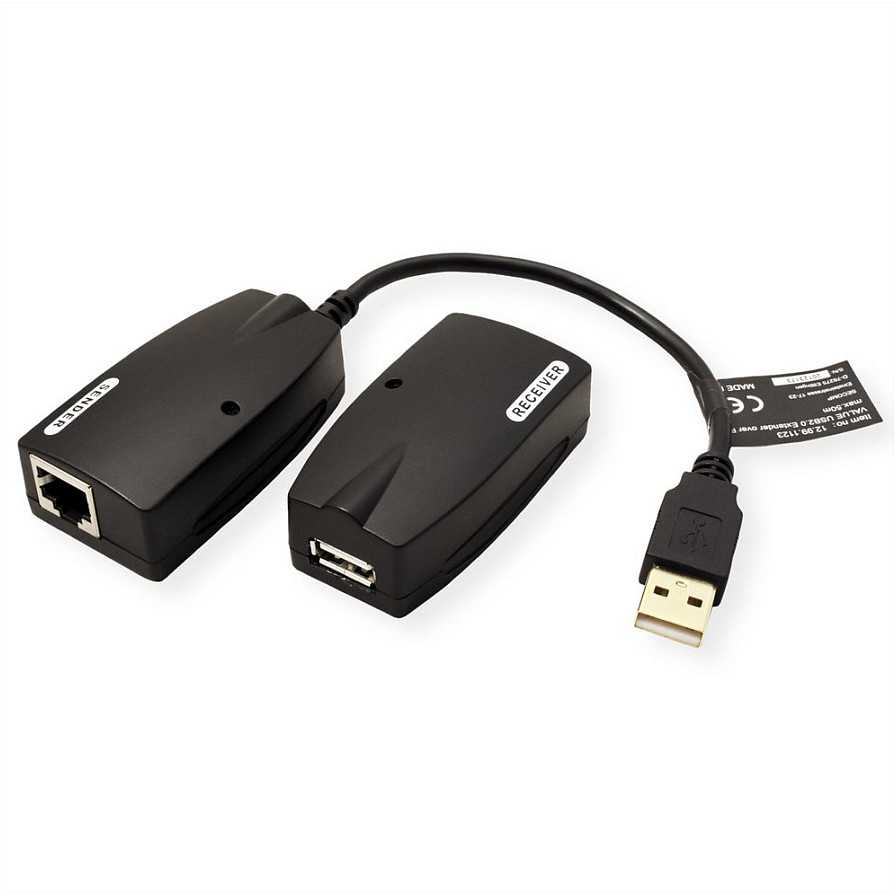 Adapteris USB Value Juodas (12.99.1123)