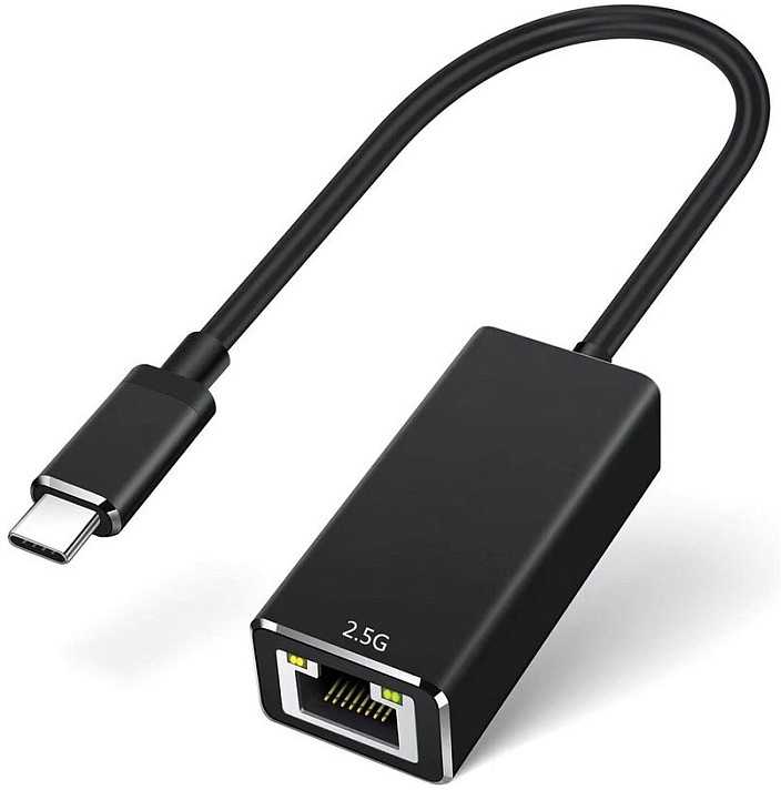 USB Value USB-C - RJ-45 adapteris, juodas