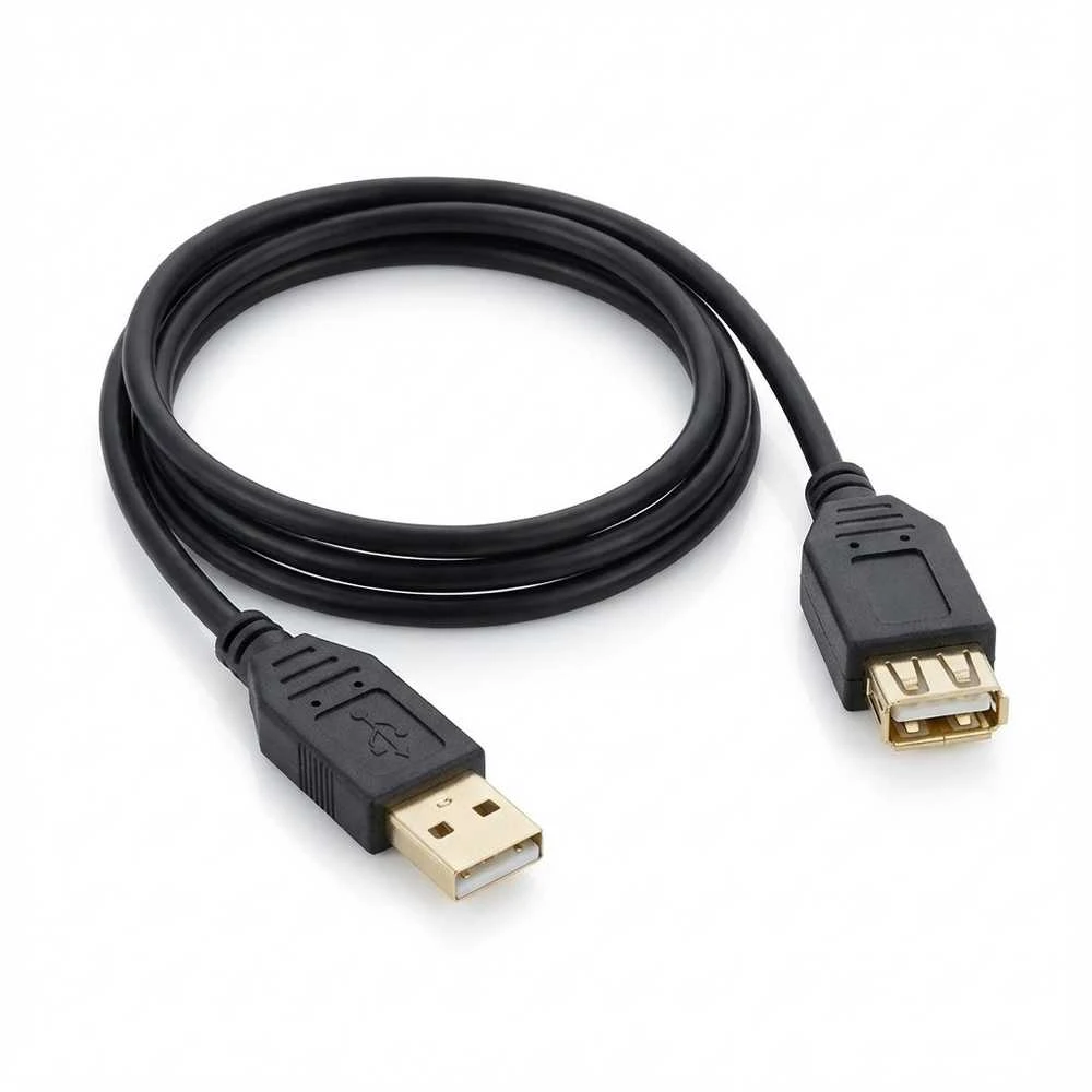 VALUE USB 2.0 kabelis, A - A, V/F 3 m, 3 m, USB A, USB A, Kištukas/Lietuvis, 0,48 Gbit/s, Baltas