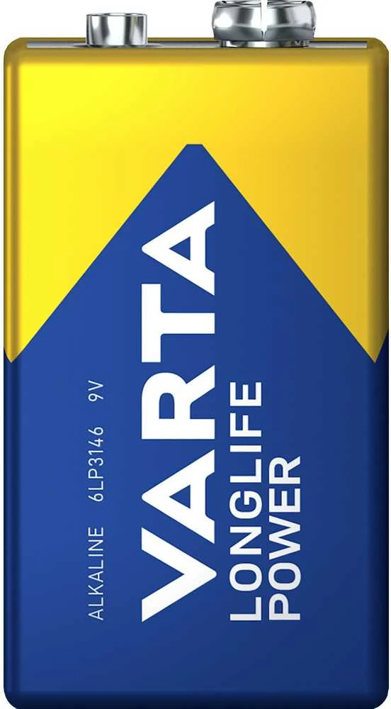 Varta Longlife Power 9V baterija, 1 vnt.