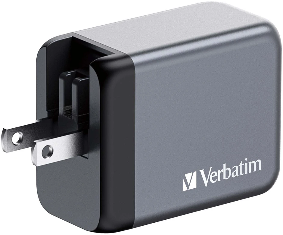 Verbatim GNC-65 GAN CHARGER 3 PORT 65W/U