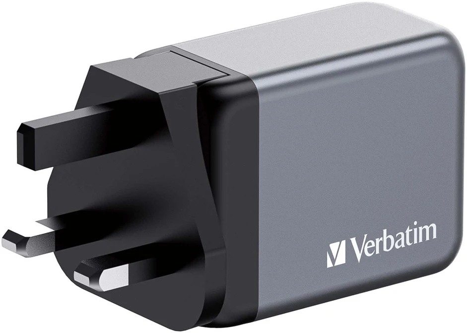 Verbatim GNC-65 GAN CHARGER 3 PORT 65W/U