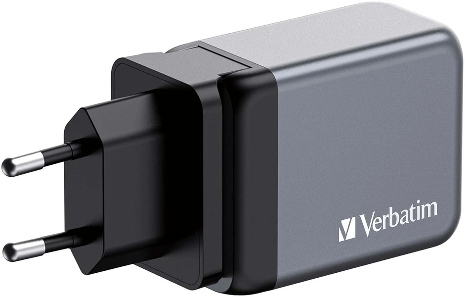 Verbatim GNC-65 GAN CHARGER 3 PORT 65W/U