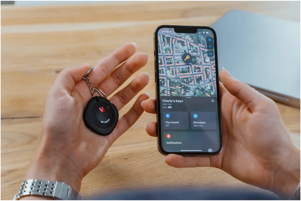 Verbatim My Finder Bluetooth juoda/juodas - sekimo įrenginys MYF-01 32130