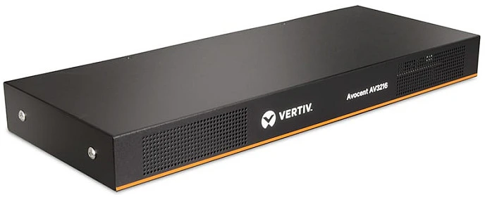 Vertiv Avocent AutoView AV3216 - KVM-Switch - 16 x KVM port(s) - 2 lokalni użytkownicy - 1 użytkownik IP - do montażu w szafie