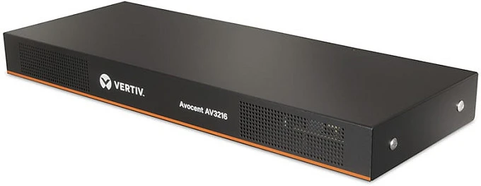 Vertiv Avocent AutoView AV3216 - KVM-Switch - 16 x KVM port(s) - 2 lokalni użytkownicy - 1 użytkownik IP - do montażu w szafie