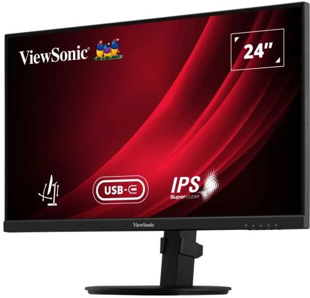 Monitorius ViewSonic VG2409-MHDU-2 – 24 colių | IPS | FHD | 4 ms | 100 Hz | USB-C. HDMI