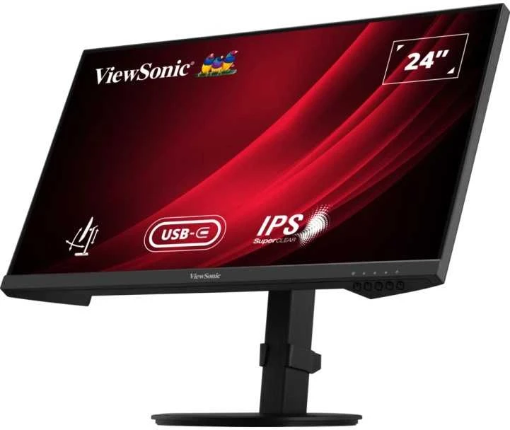 Monitorius ViewSonic VG2409-MHDU-2 – 24 colių | IPS | FHD | 4 ms | 100 Hz | USB-C. HDMI