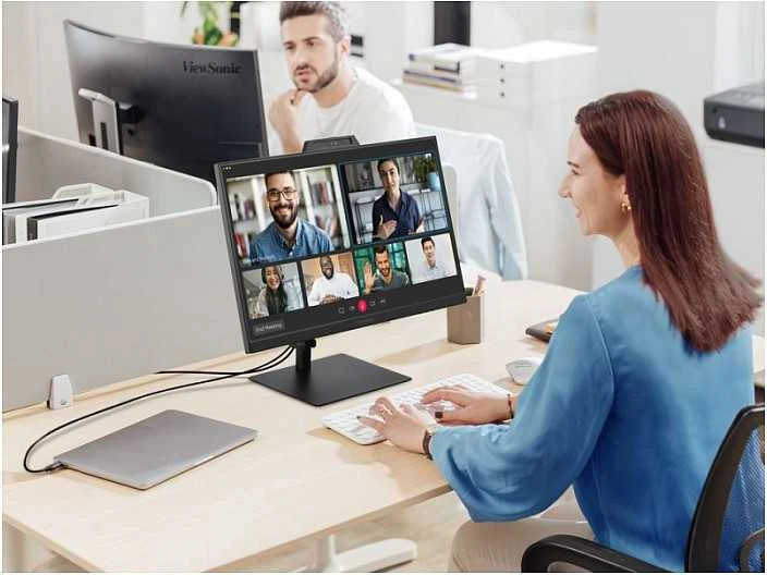Monitorius - ViewSonic VG2441V 24 colių Full HD IPS, HDMI, USB-C, Juodas