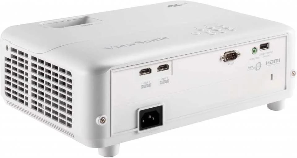 Projektorius ViewSonic 4K UHD (3840x2160), 3200AL, 12 000:1 kontrastas, SuperColor technologija, HDR/HLG, suderinama su 3D, TR1.5-1.65, 1.1x priartinimas, 27dB triukšmo lygis (Eco), 5ms įvesties delsa