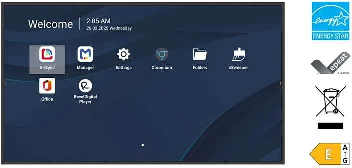 Monitorius ViewSonic CDE4314-2C interaktyvi sistema