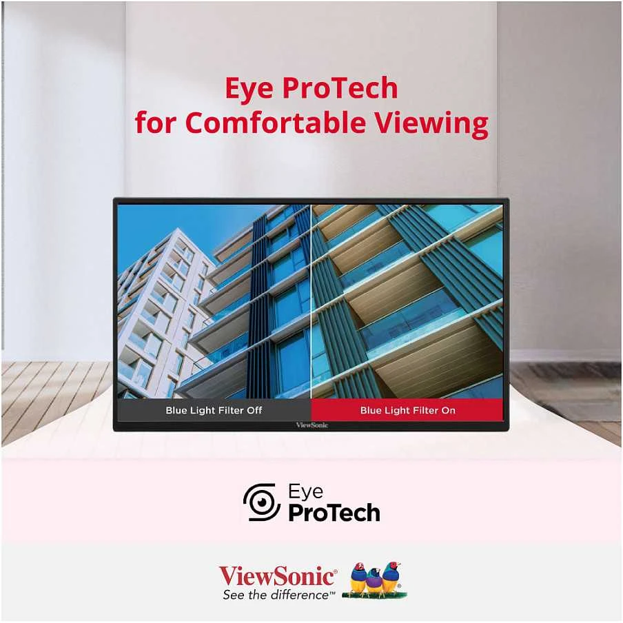 Monitorius ViewSonic VA1650 - 60Hz | „Full HD“ | IPS | 16 colių