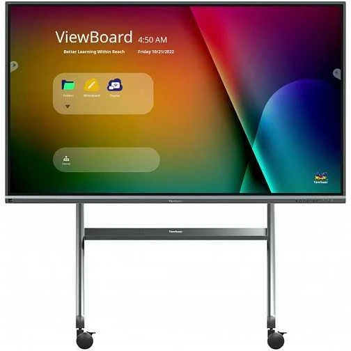 Viewsonic VB-STND-009 ekranų laikiklis 2,67 m (105"), juodas, sidabrinis