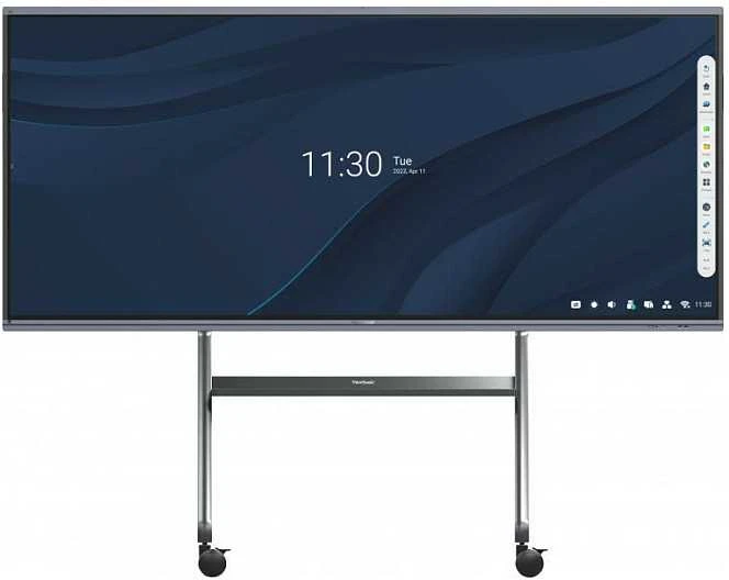 Viewsonic VB-STND-009 ekranų laikiklis 2,67 m (105"), juodas, sidabrinis