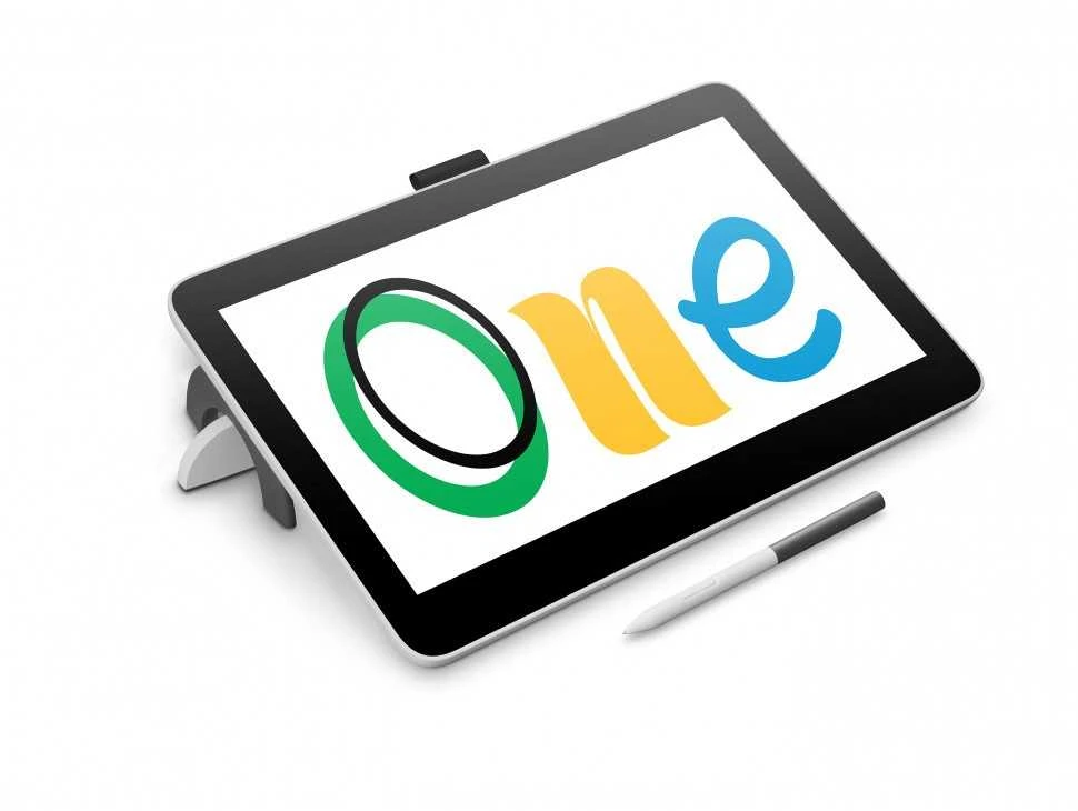 Wacom One 13 jutiklinių rašiklių ekranas