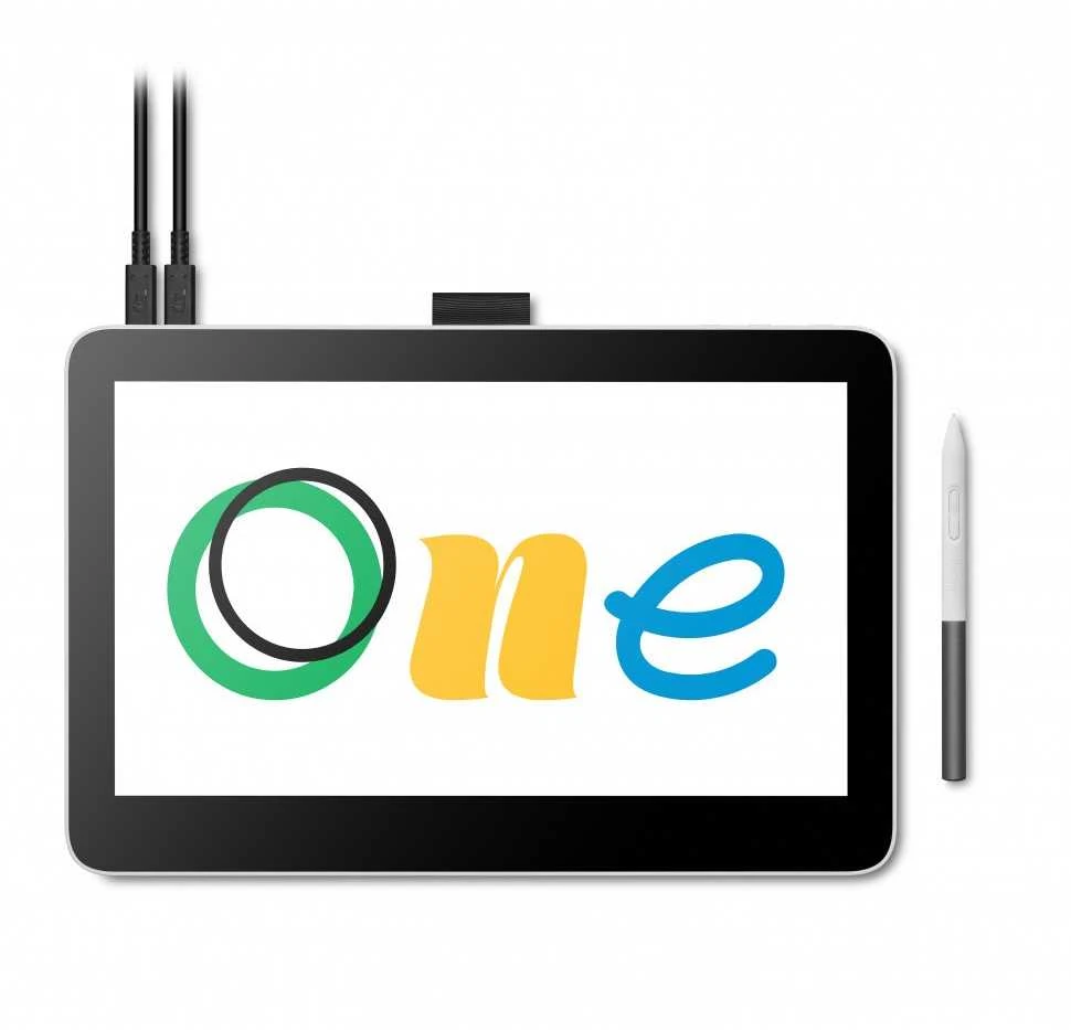 Wacom One 13 jutiklinių rašiklių ekranas