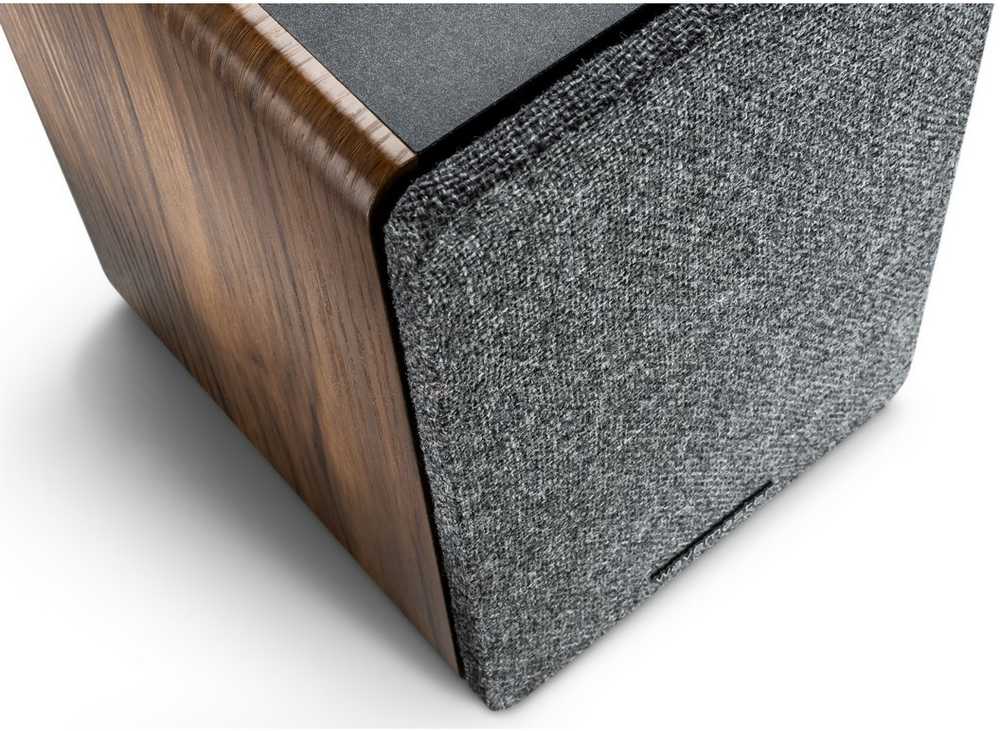 Kompiuterio kolonėlės Kolumna Wavemaster BASE 2.0 Bluetooth wood/pilka retail