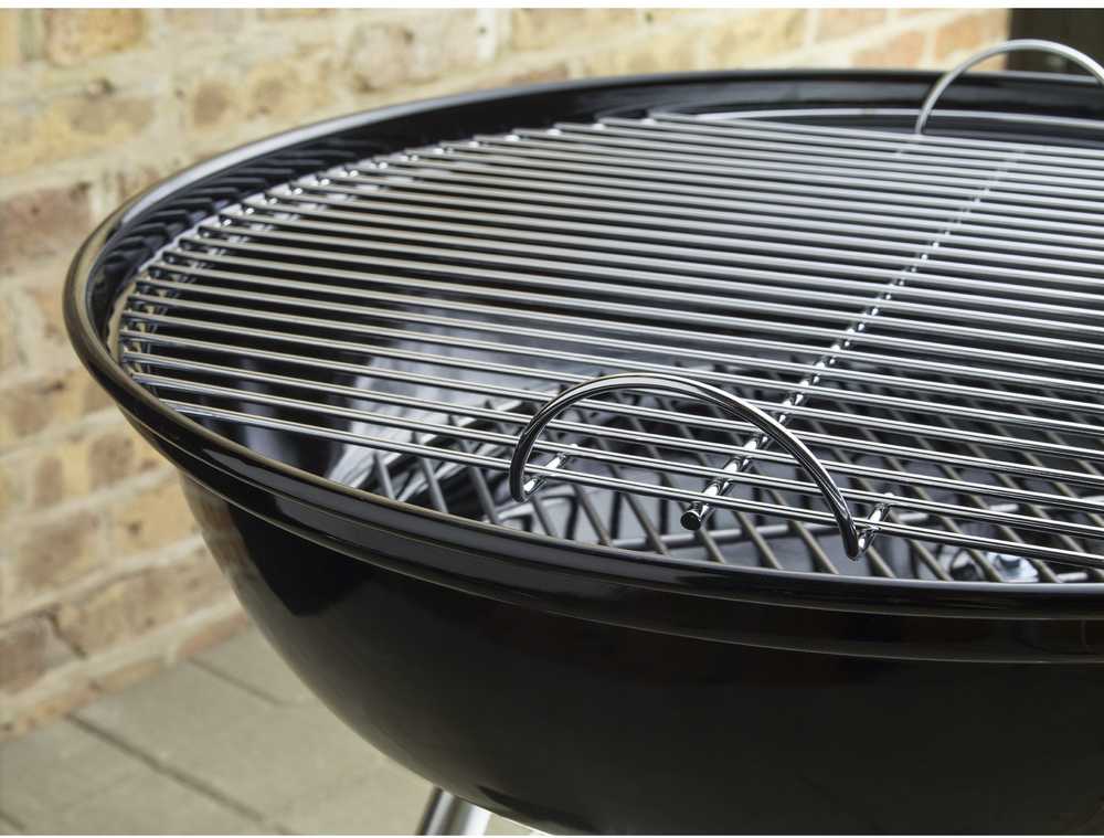 Weber Charcoal Grilis Compact Virdulys 47 cm juodas Juodas (1221004)