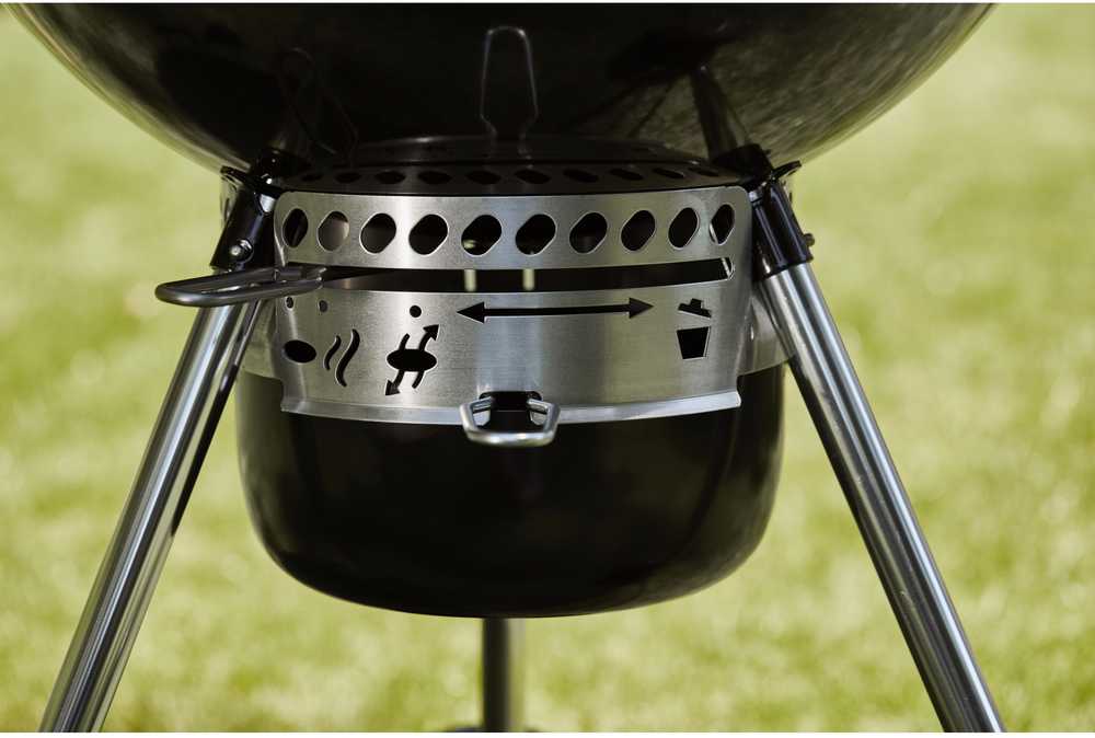 Anglinis grilis WEBER Master-Touch E-5750 su GBS sistema Ø 57 cm, juodas