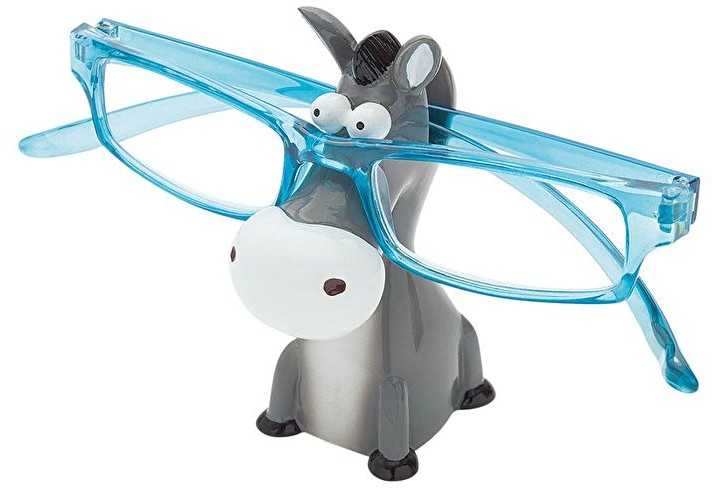 Wedo WEDO Brillenhalter und Brillenablage Motiv Esel aus Polyresi
