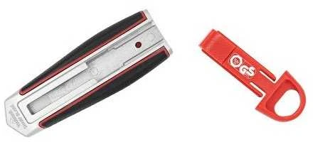 WEDO pjovimo peilis su ilga geležte, saugus, 60 x 19 mm, susuktas/sukamas