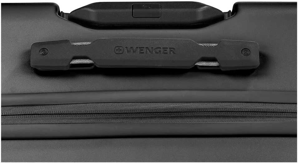 Wenger Amplix Hardside rankinis krepšys juodos spalvos