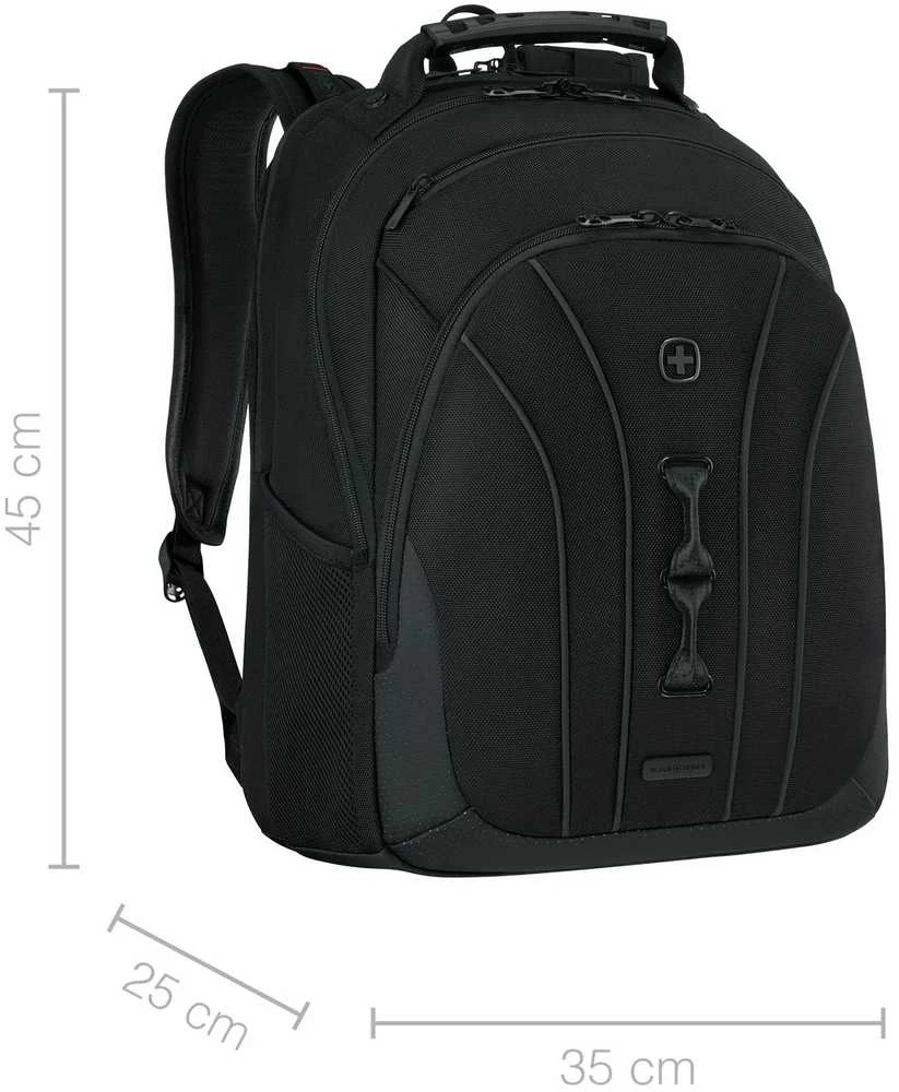 Wenger Legacy Juodas serijos kuprinė 16"