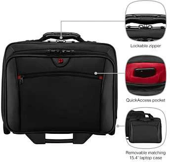 Bag for laptop WENGER potomac 600661 (17 ", juodos spalvos)