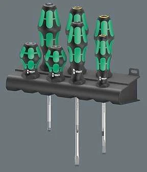 Atsuktuvų rinkinys Wera 300/7 Mix 2, 7vnt, PZ + SL