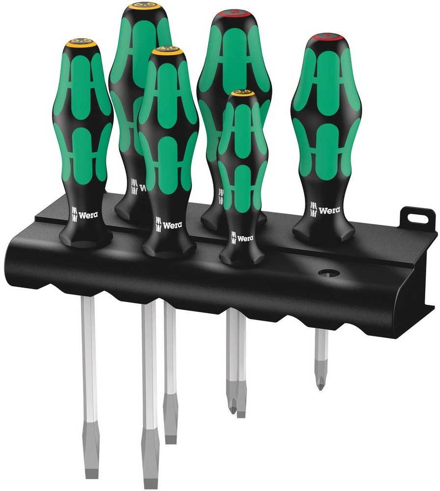 Wera 334 SK/6 stovo atsuktuvų rinkinys Kraftform Plus Lasertip