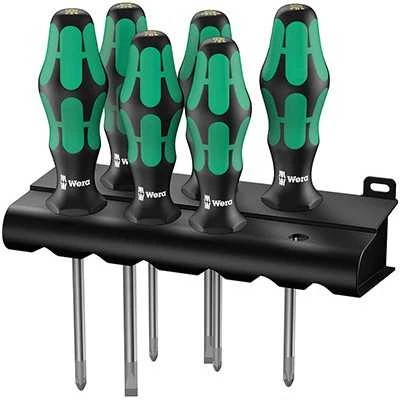 WERA 335/350/367/7 stovo atsuktuvų rinkinys Kraftform