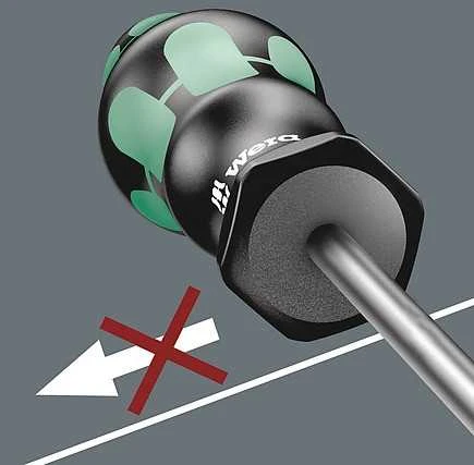 Atsuktuvų rinkinys Wera 367/4TORX HF KraftformPlus, laikiklis, 300 mm