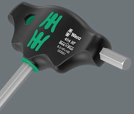 Wera Atsuktuvų rinkinys HEX PLUS profiliui W 454/5 HF SHK SET 1, 5 vnt.