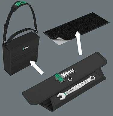 Kombinuotų veržliarakčių komplektas Wera 6003 Joker 11 Set 1; 8-19 mm; 11 vnt.
