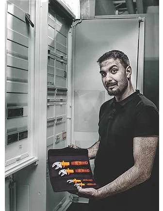 Terkšlinių veržliarakčių rinkinys Wera 6004 Joker VDE 4 Set 1; 7-19 mm; 4 vnt.