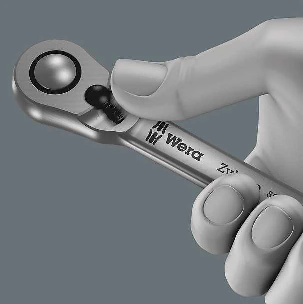 Wera 8100 SA 11 Zyklop 1/4 Ratchet jungiklio svirtis imperinė