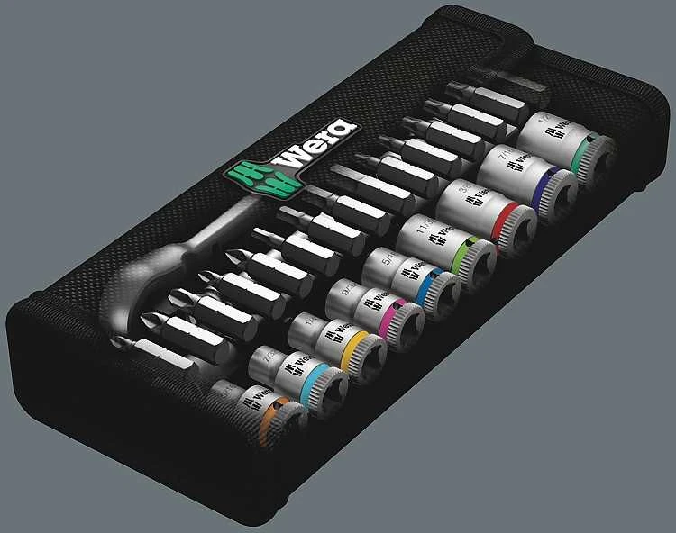 Wera 8100 SA 11 Zyklop 1/4 Ratchet jungiklio svirtis imperinė