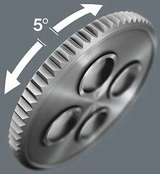 Wera 8100 SA 4 Zyklop sukimo raktų rinkinys, 1/4, 41 dalies