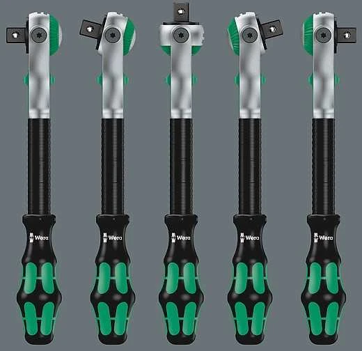 Wera „Zyklop Speed“ 1/4" terkšlinių galvučių rinkinys
