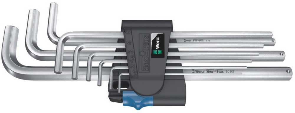 Wera 950L/9 Hex-Plus HF 1 kampinis raktų rinkinys