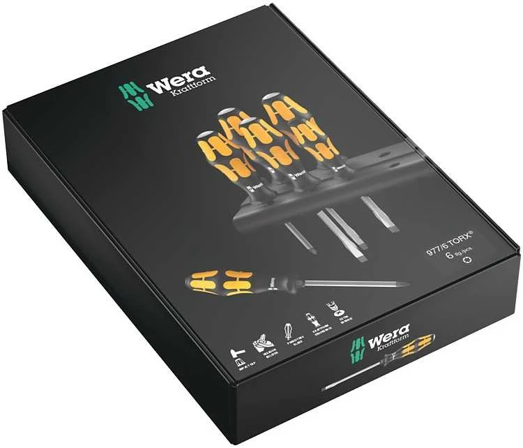 WERA 977/6 TORX Kraftform Wera atsuktuvų rinkinys