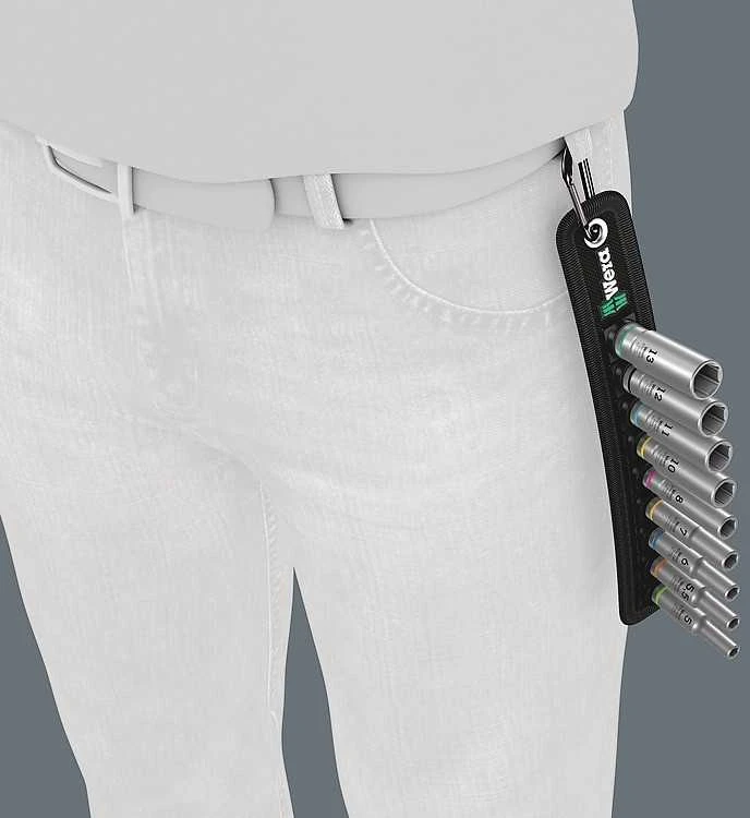 WERA Belt A Deep 1 lizdų komplektas, 1/4 pavara