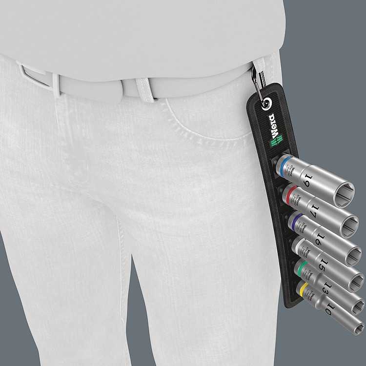 WERA Belt C Deep 1 lizdų komplektas