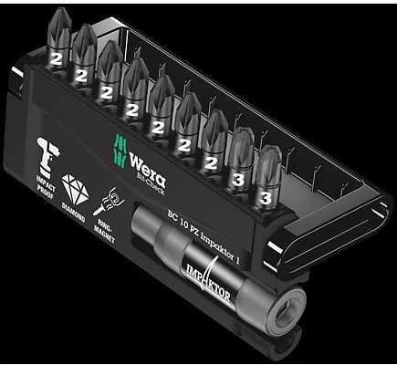 Wera Bit-Check 10 PZ Impaktor 1