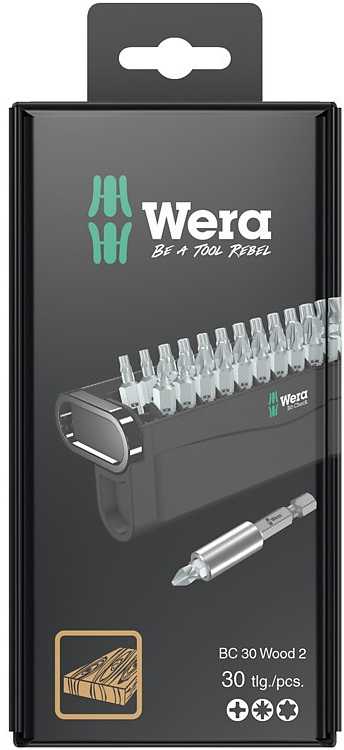 Wera Wera Bit-Check 30 Wood 2 SB