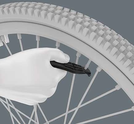 2 dalių dviračio padangų montavimo įrankių rinkinys WERA Bicycle Set 13