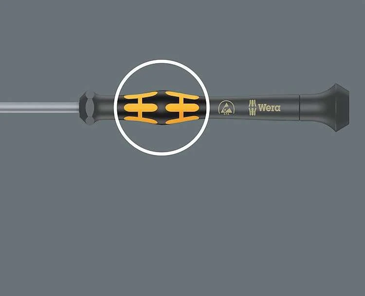 Atsuktuvų rinkinys elektronikai su stovu ESD 030170 Wera