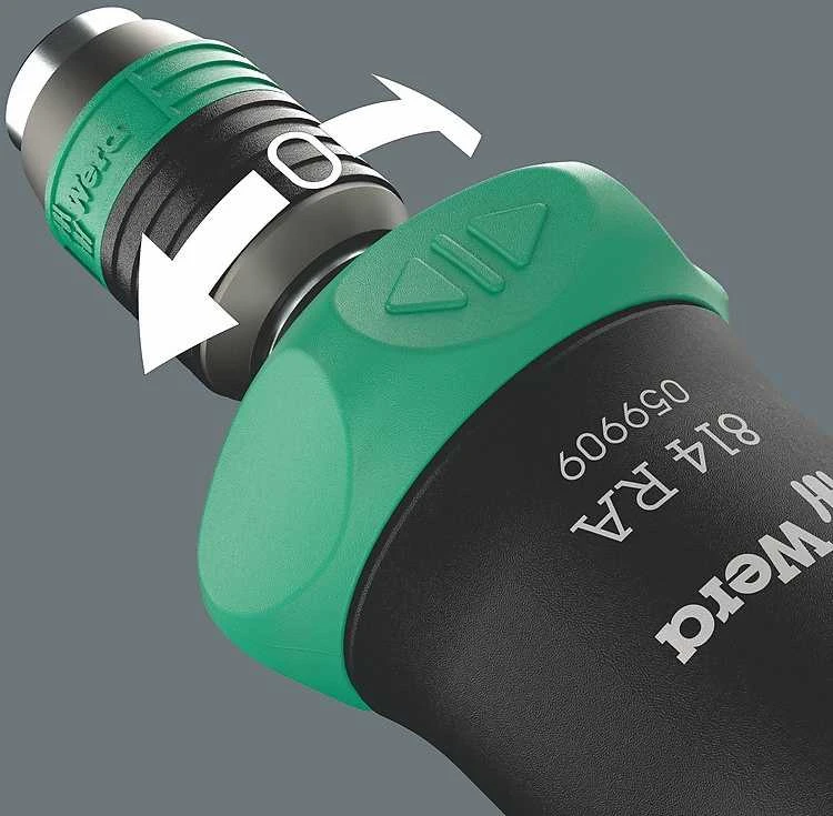 Įrankių rinkinys Wera Wera Kraftform Kompakt Pistol RA-R 1, Ratsche m Bits 7teili
