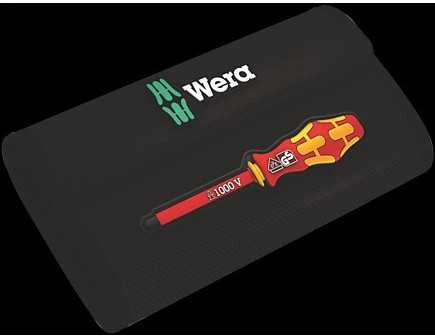 Atsuktuvų rinkinys (16 vnt) elektrikams VDE 1000V 006607 Wera